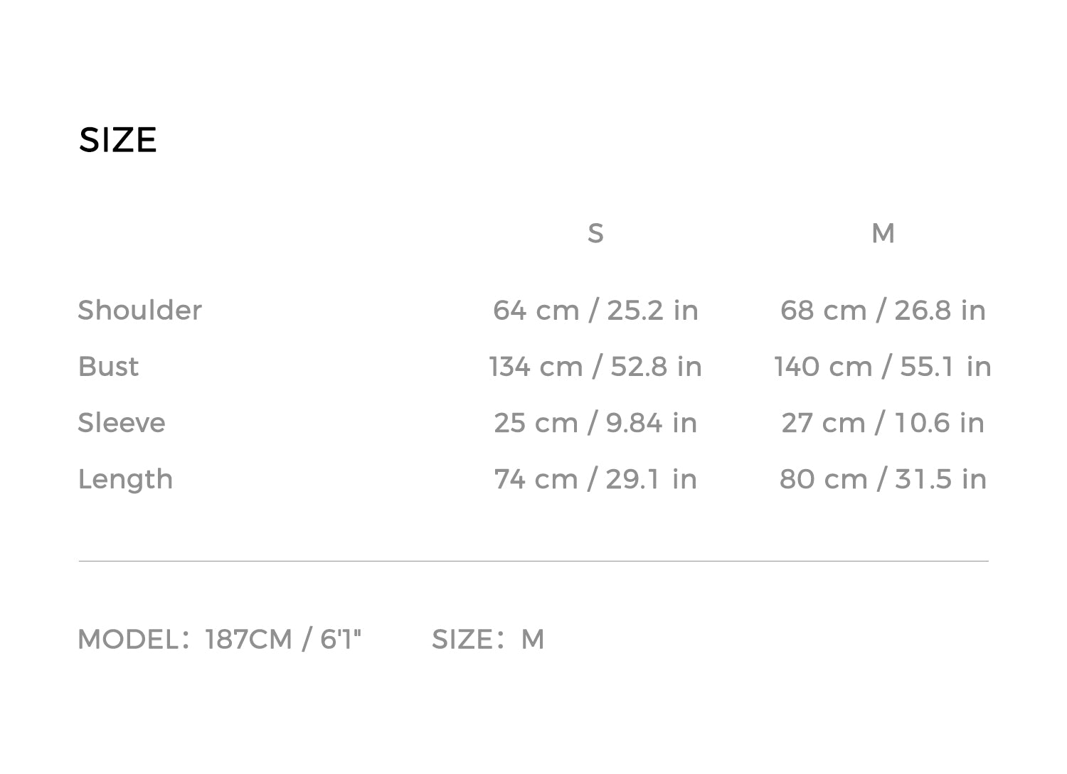 Size Guide