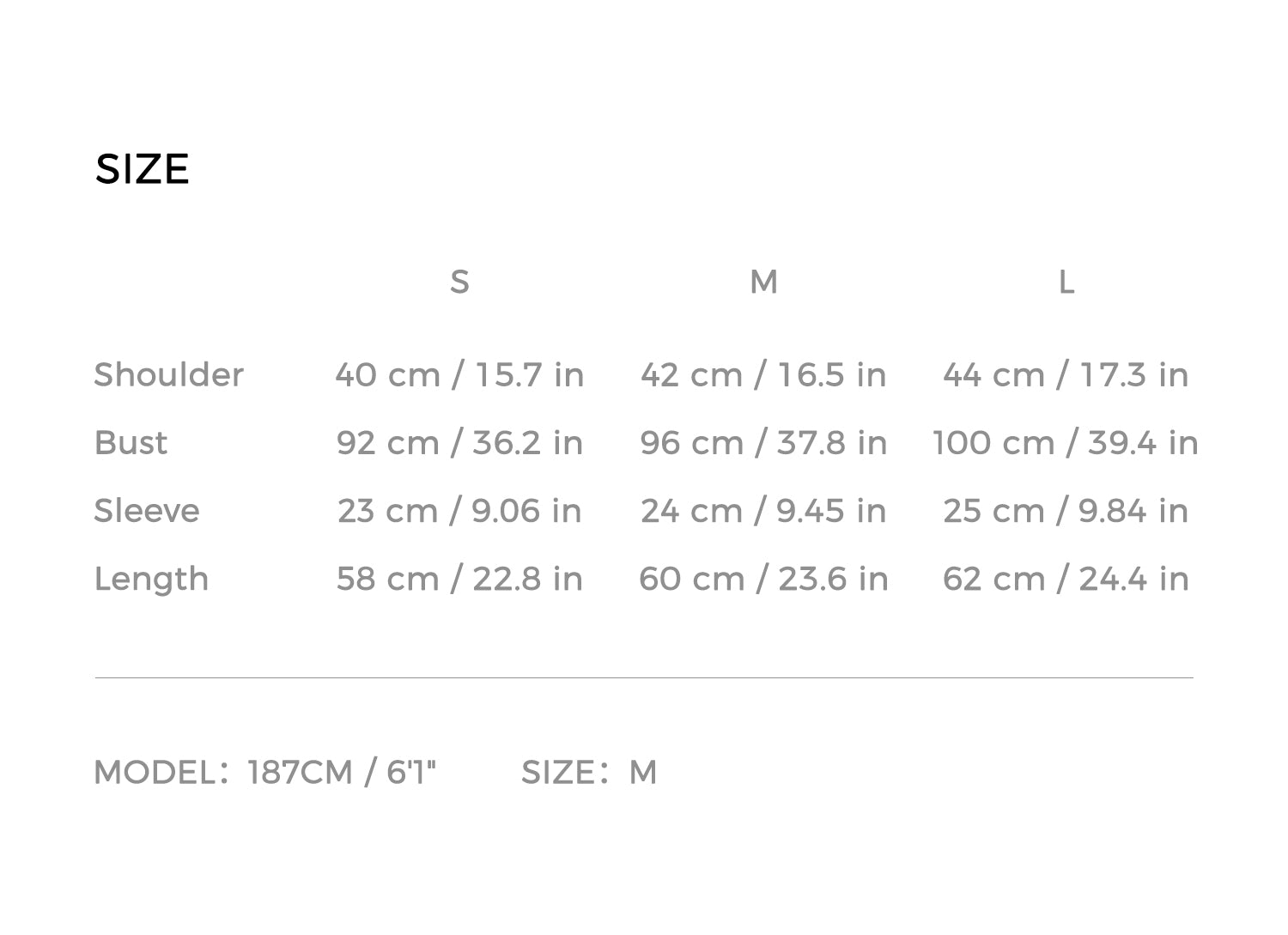 Size Guide