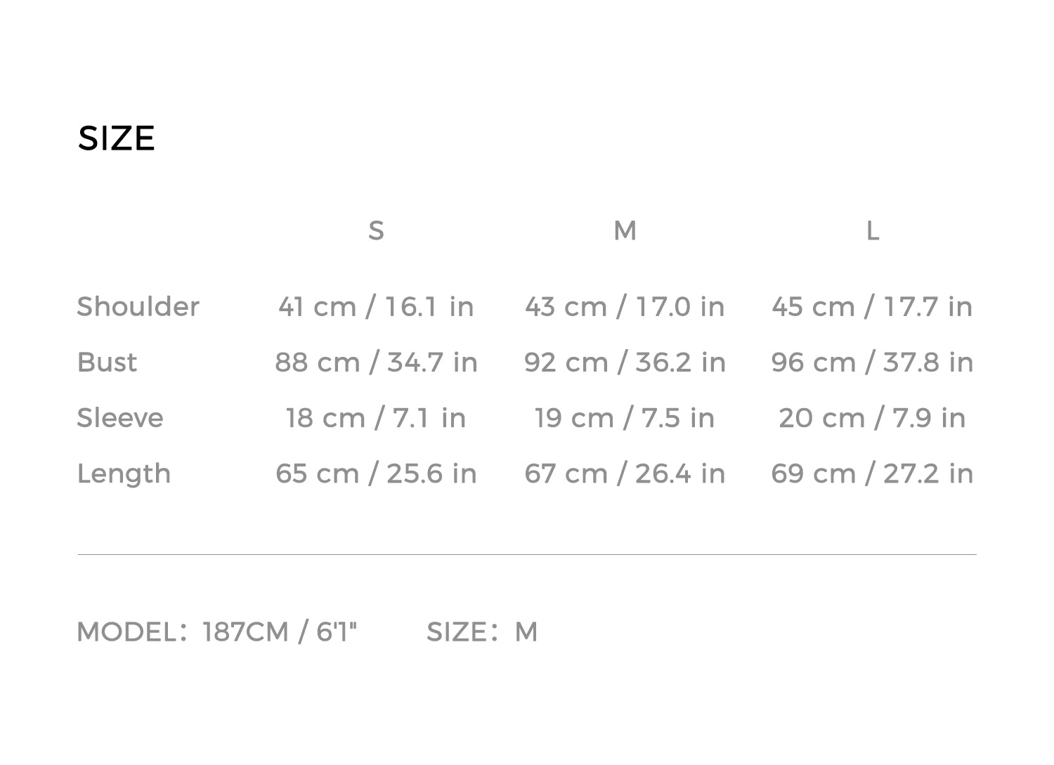 Size Guide
