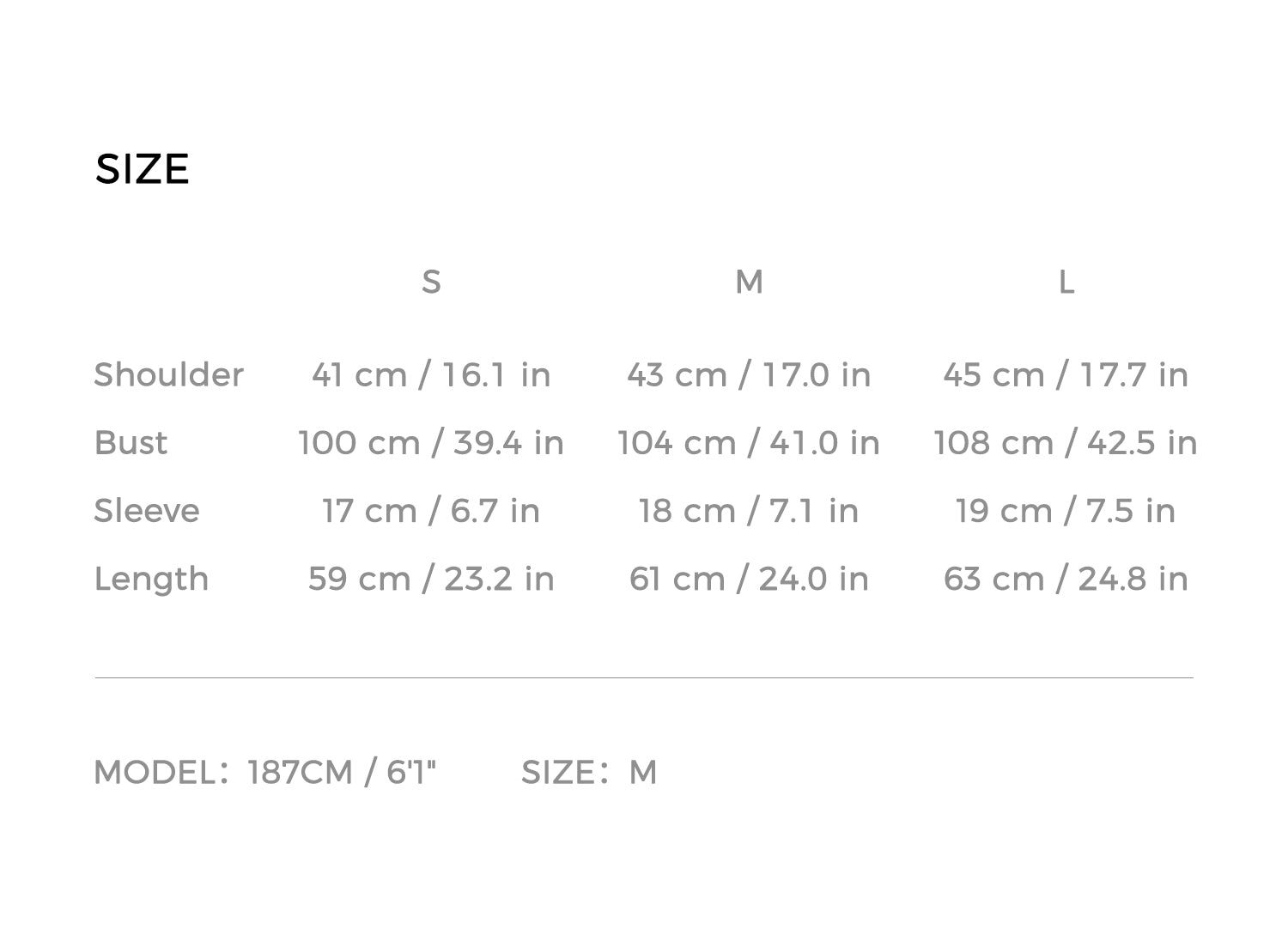 Size Guide