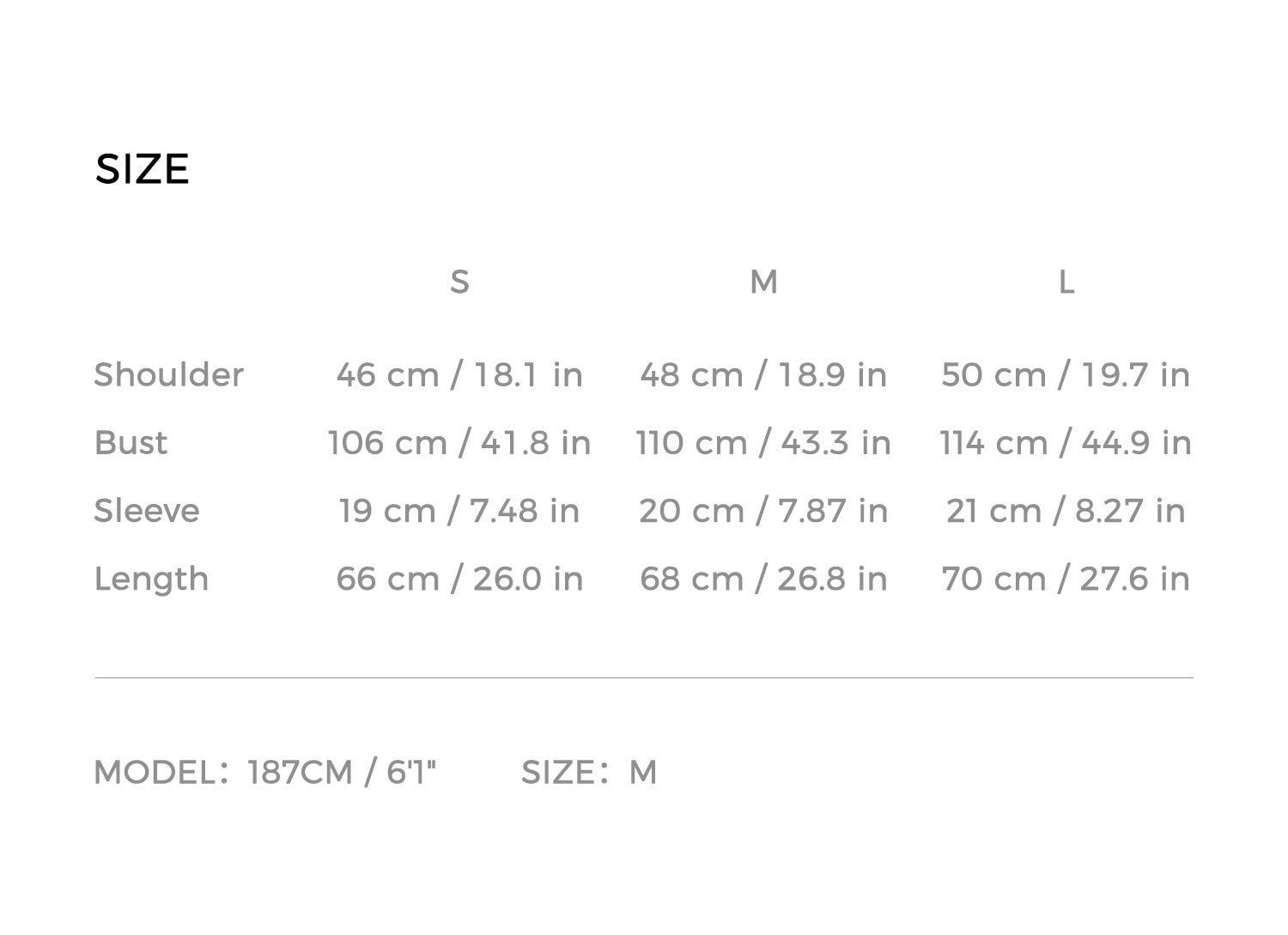 Size Guide