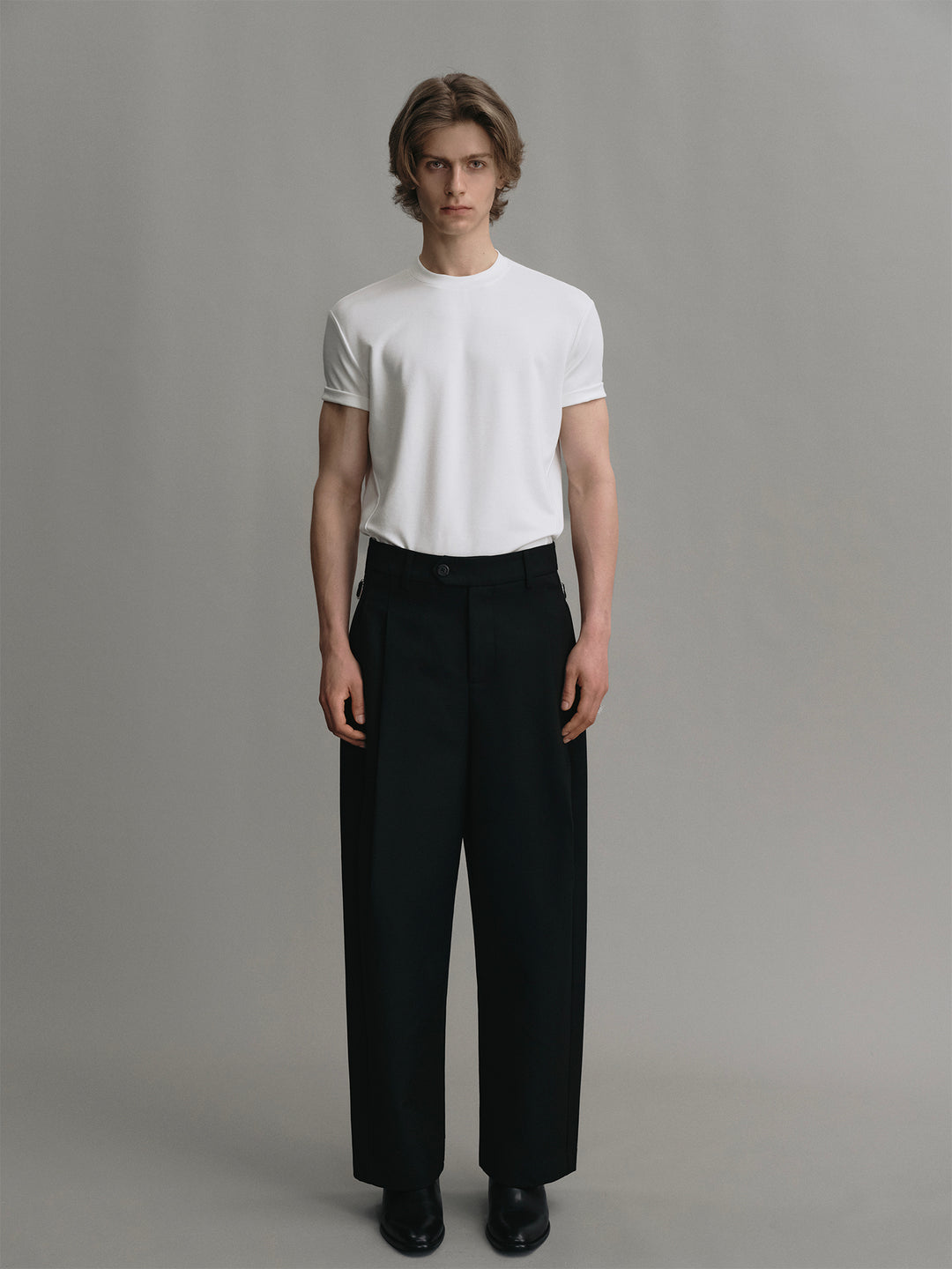 Modal Crew Neck Regular Shoulder T-Shirt