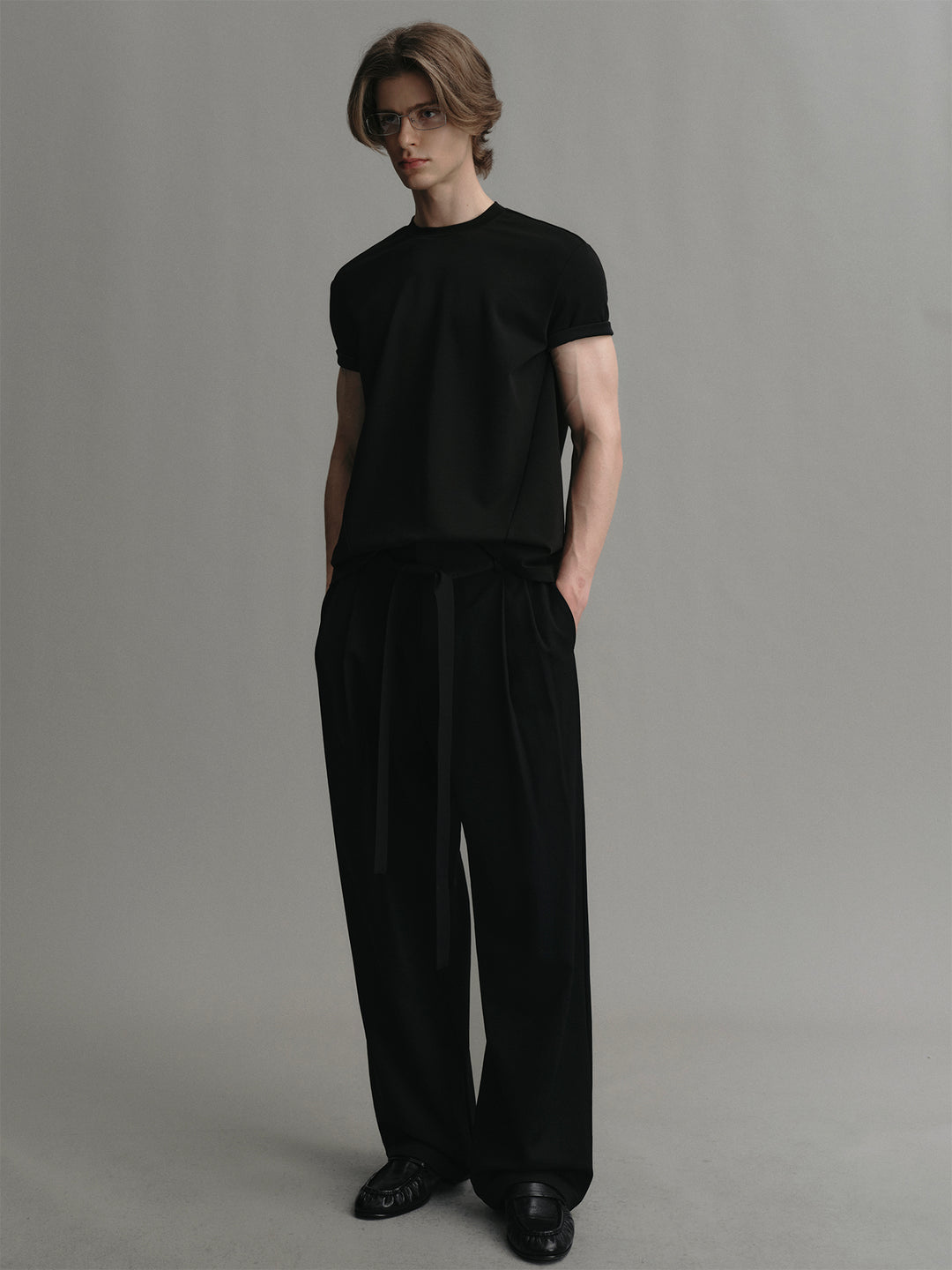 Modal Crew Neck Regular Shoulder T-Shirt