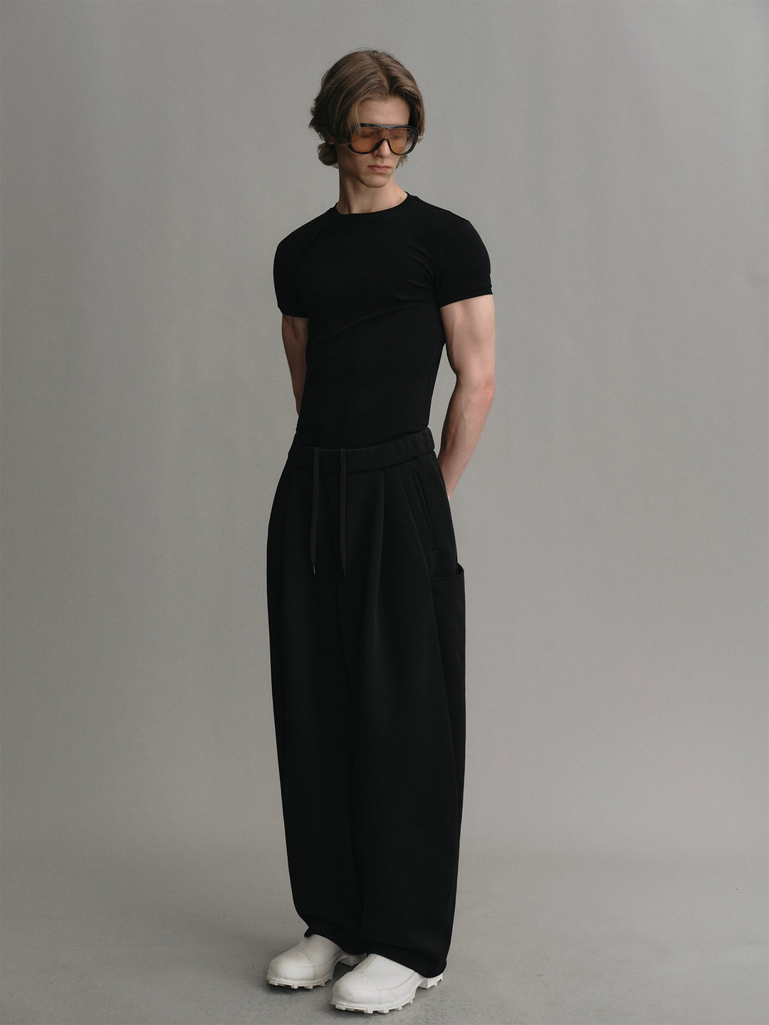 Loose Cocoon - Shaped Deconstructed Sweatpant