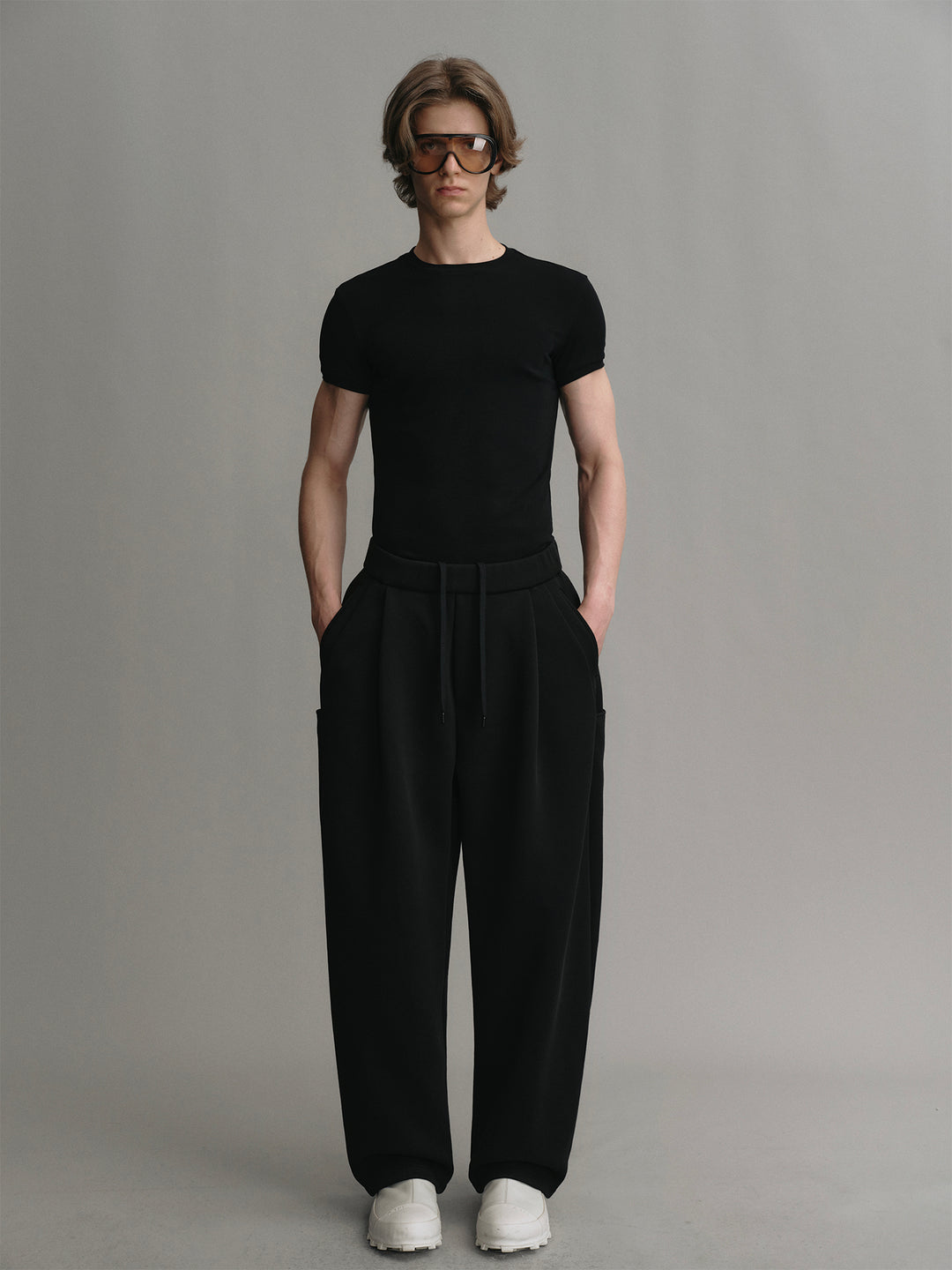 Loose Cocoon - Shaped Deconstructed Sweatpant