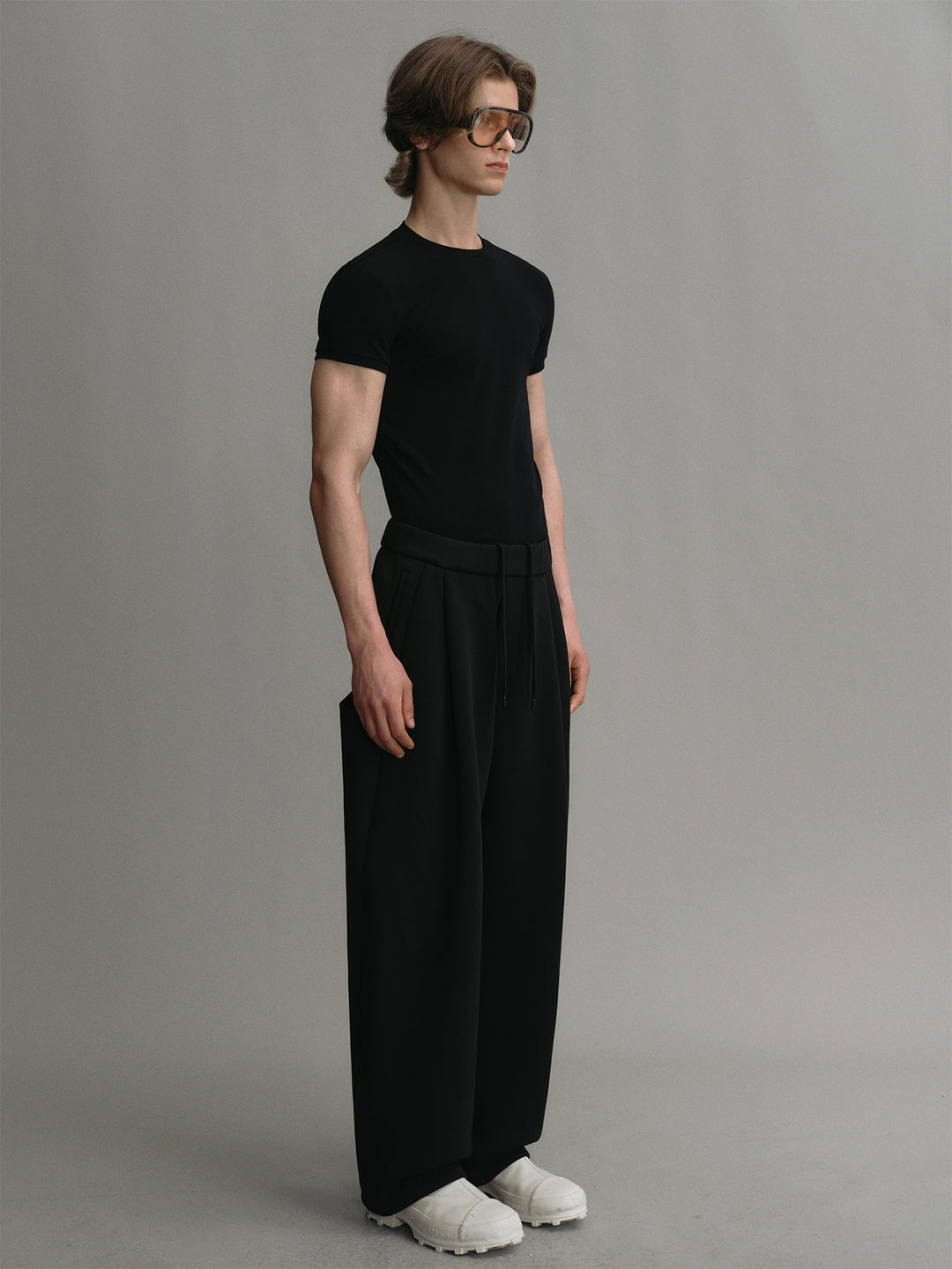 Loose Cocoon - Shaped Deconstructed Sweatpant