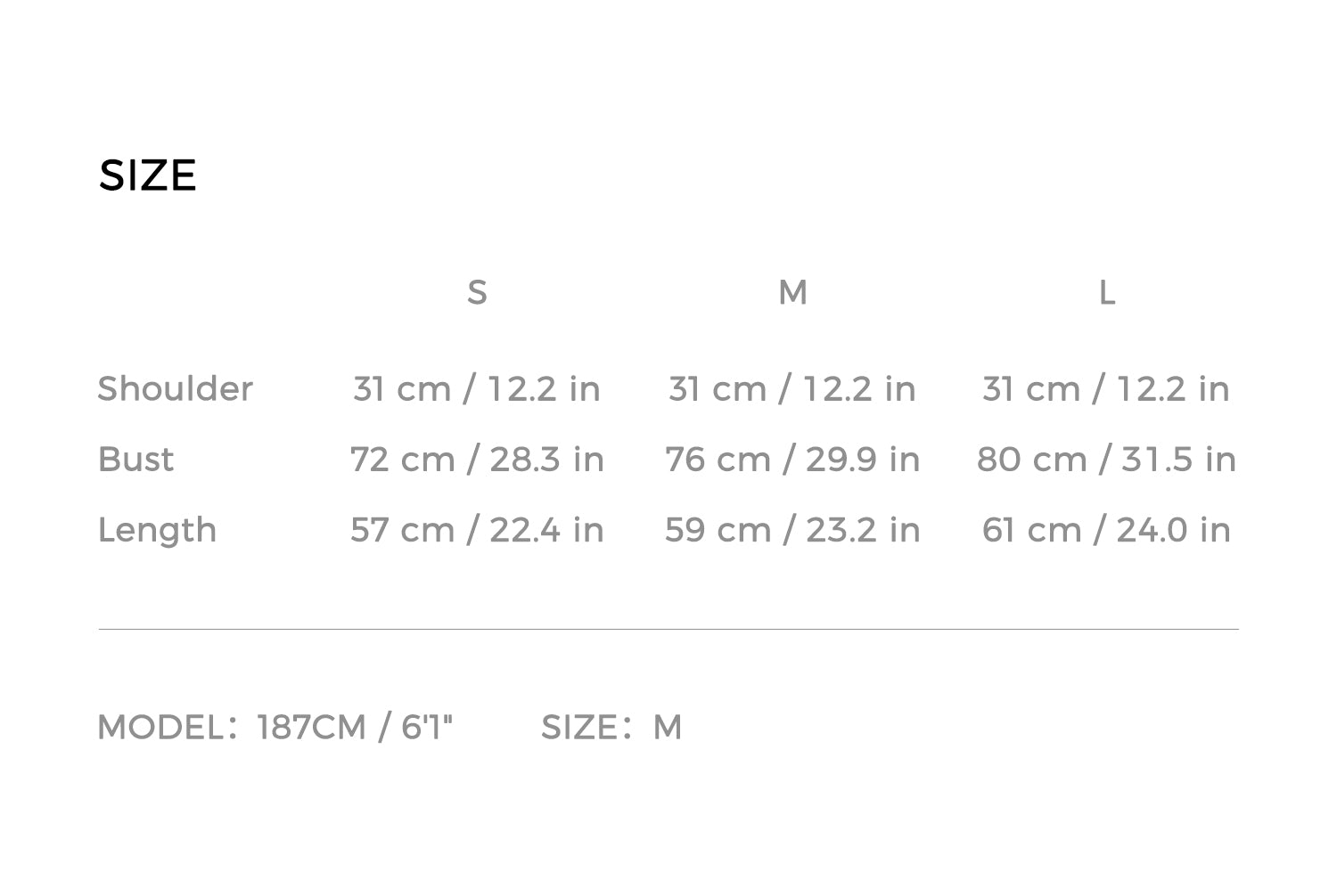 Size Guide