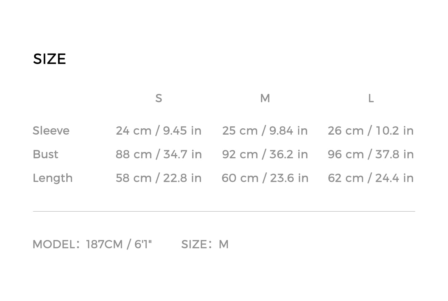 Size Guide