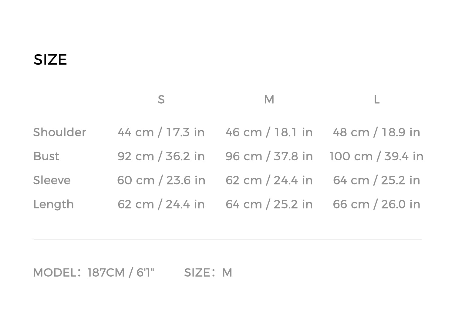 Size Guide
