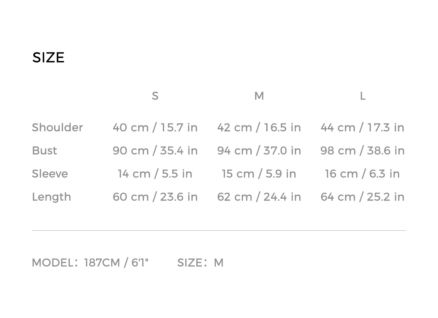 Size Guide