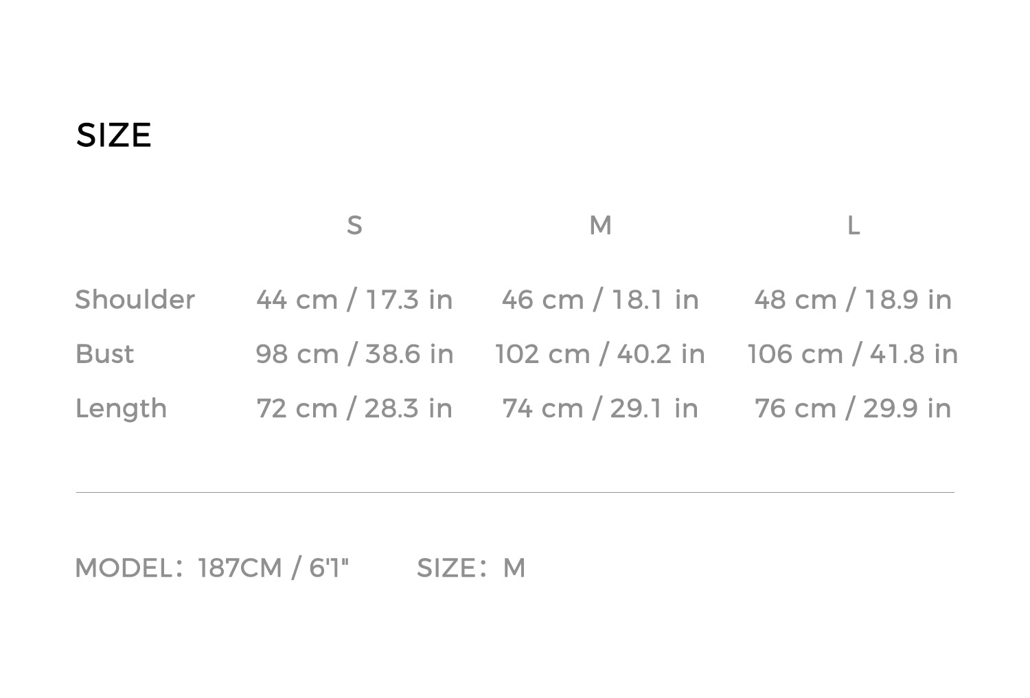 Size Guide